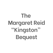 Margaret Reid "Kingston" Bequest logo placeholder