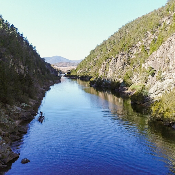 Fish survey along the Murrumbidgee River at Bush Heritage Australia's Scotsdale Reserve Credit Annette Ruzicka Photography